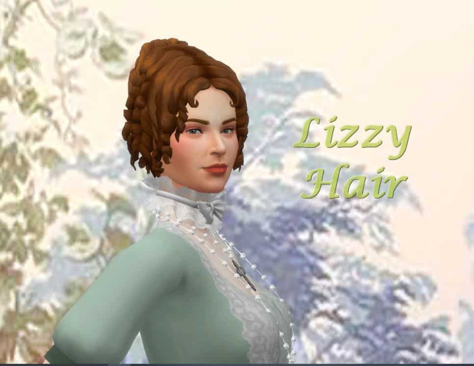 Lizza Updo Hair CC