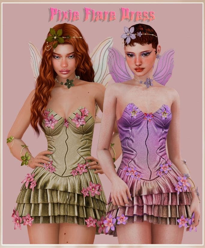Pixie Flare Dress