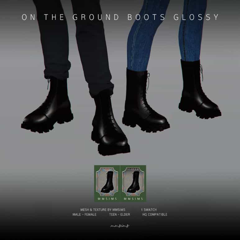 Sims 4 Boots CC
