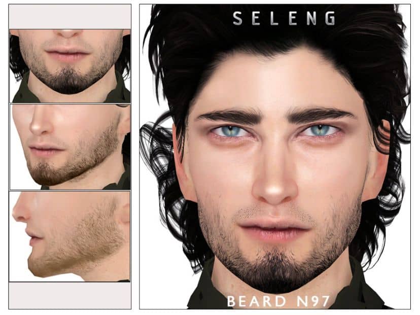 Sims 4 Facial Hair
