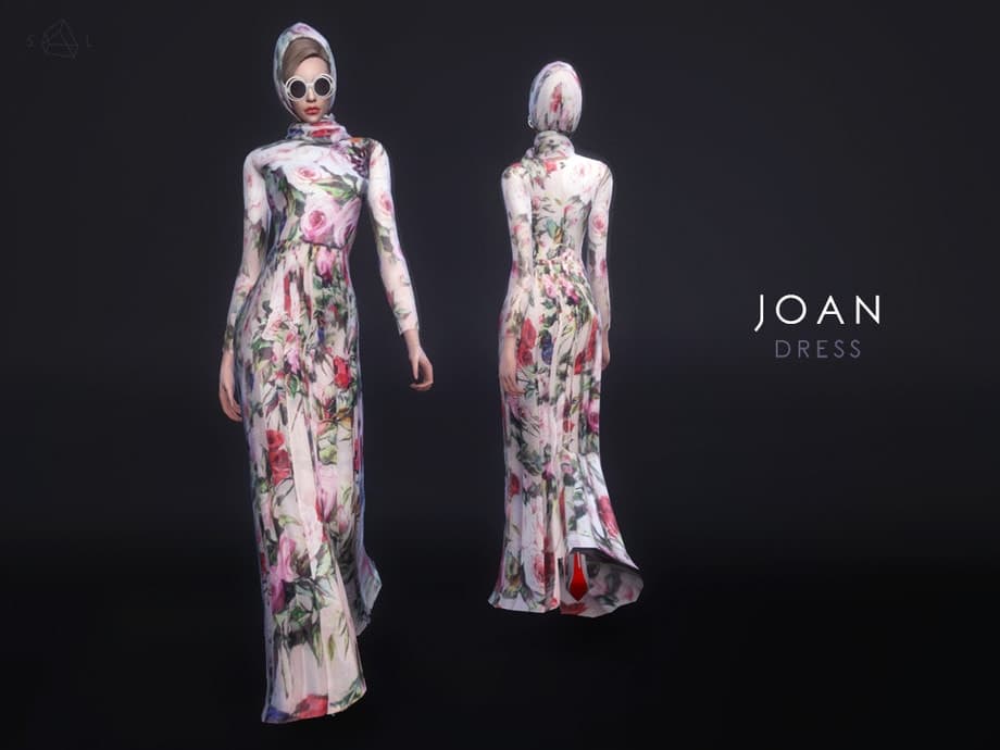 Dress & Scarf Set