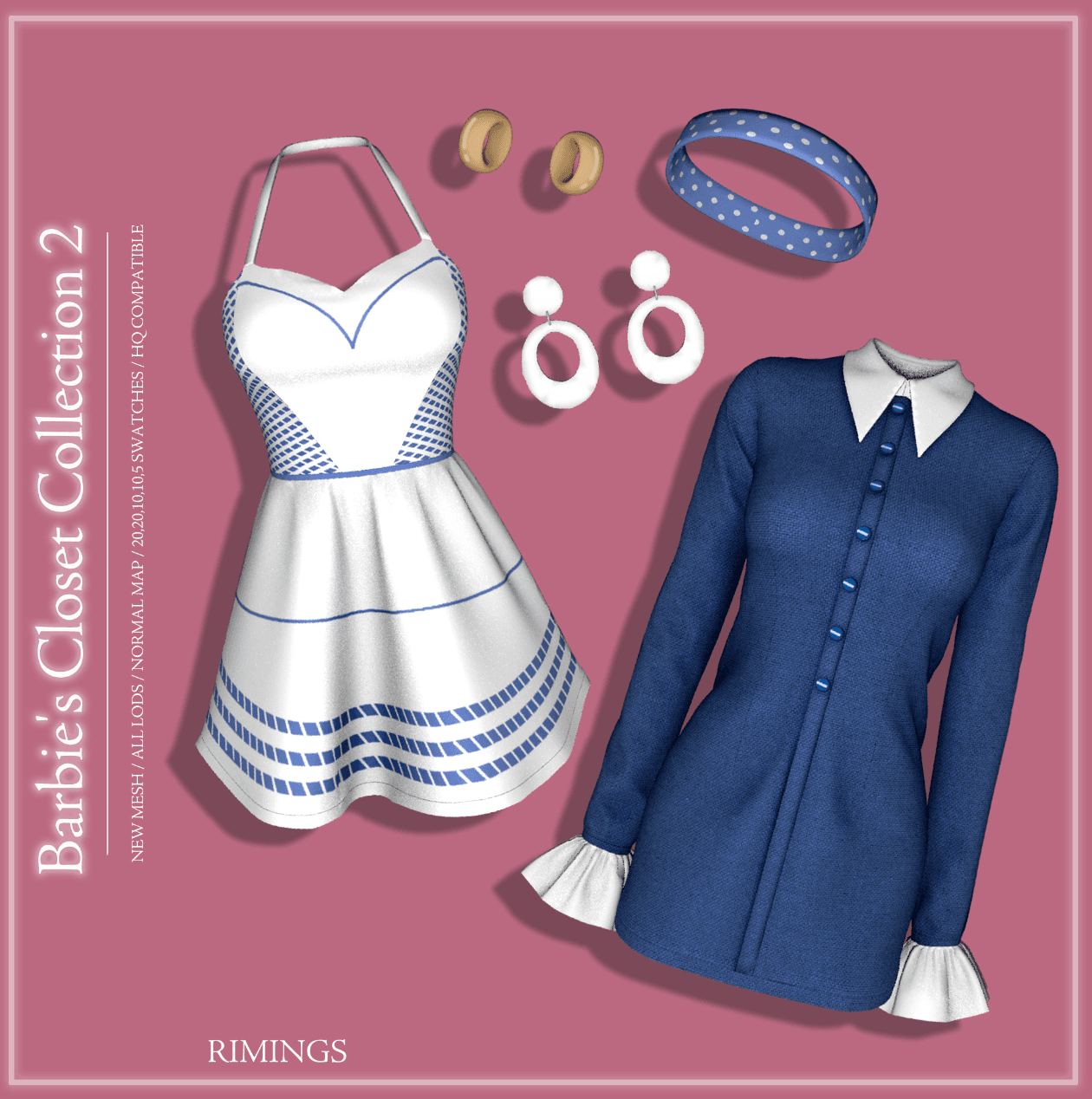 Barbie’s Closet Collection 2 CC