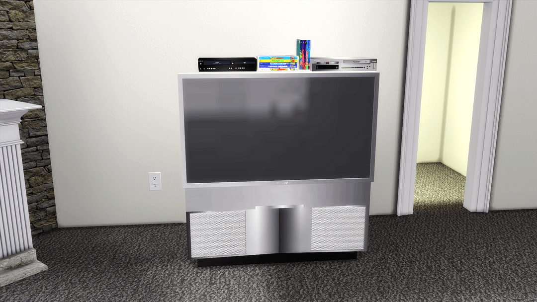 Functional Big Screen TVs and Deco DVD/VHS VCR Combo