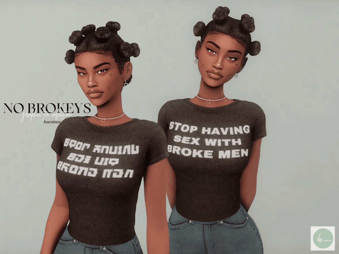 No Brokeys Graphic Tee Collection