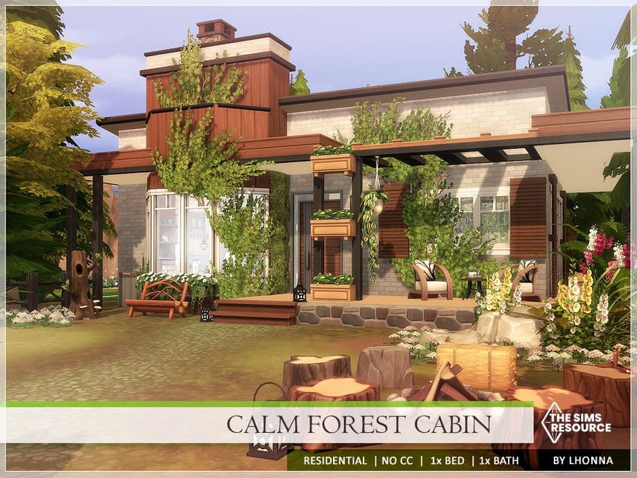 Calm Forest Cabin