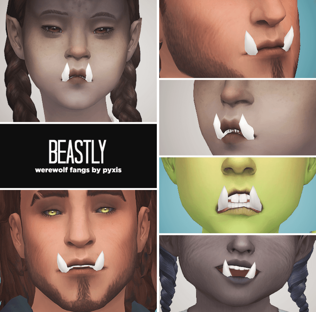 Beastly: Werewolf Fangs