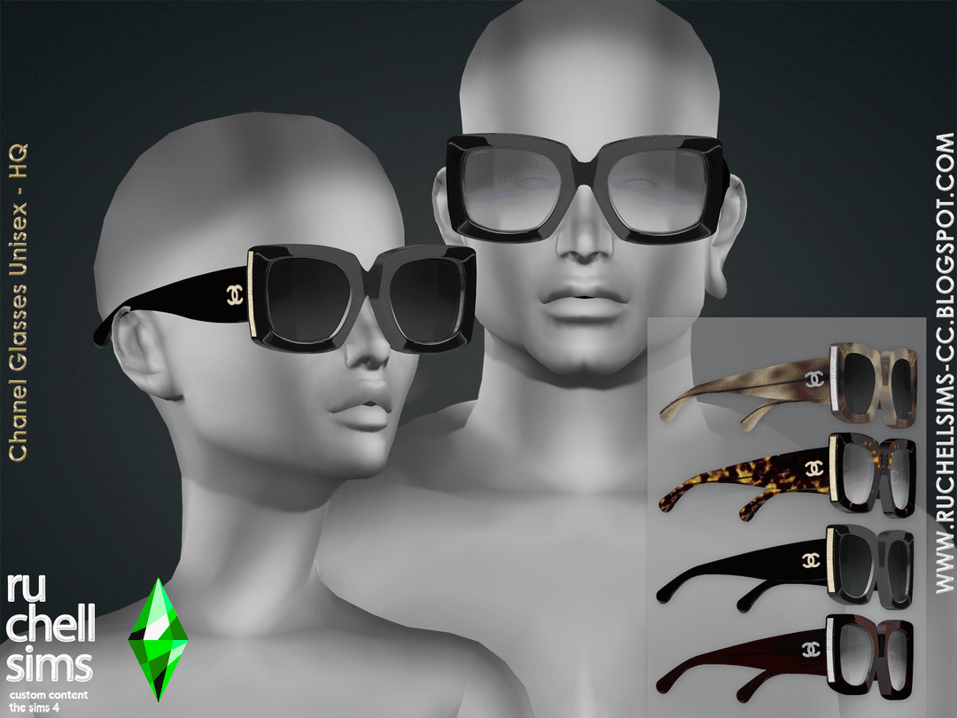 Chanel Glasses Unisex