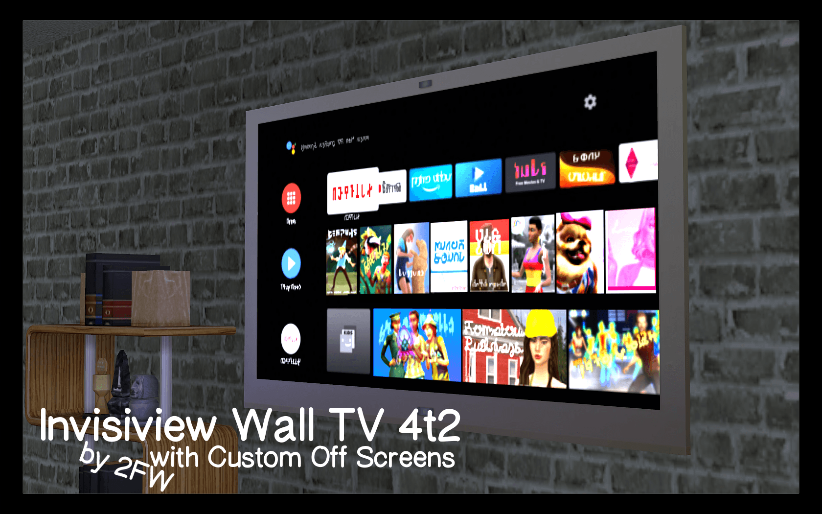 Inviciview Wall TV