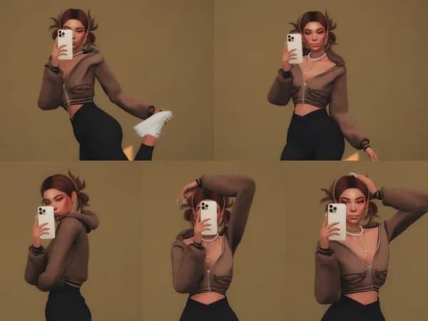 Selfie Pose Pack 2