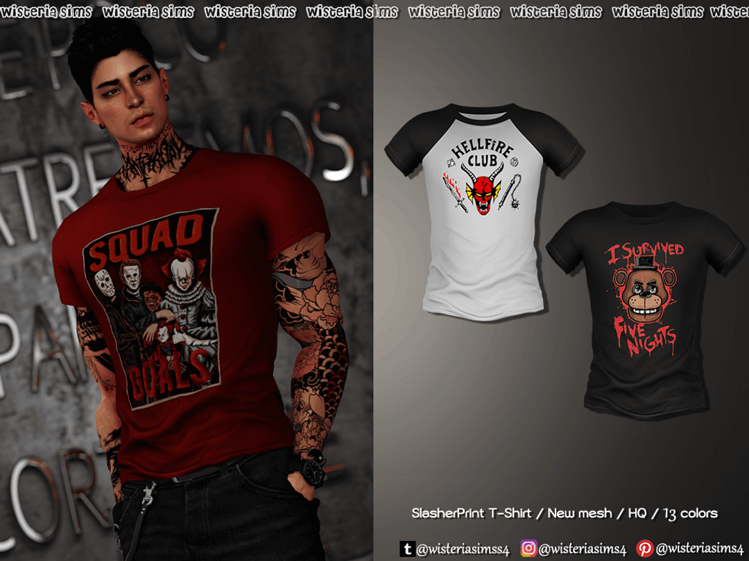 Slasher T-shirt For Men