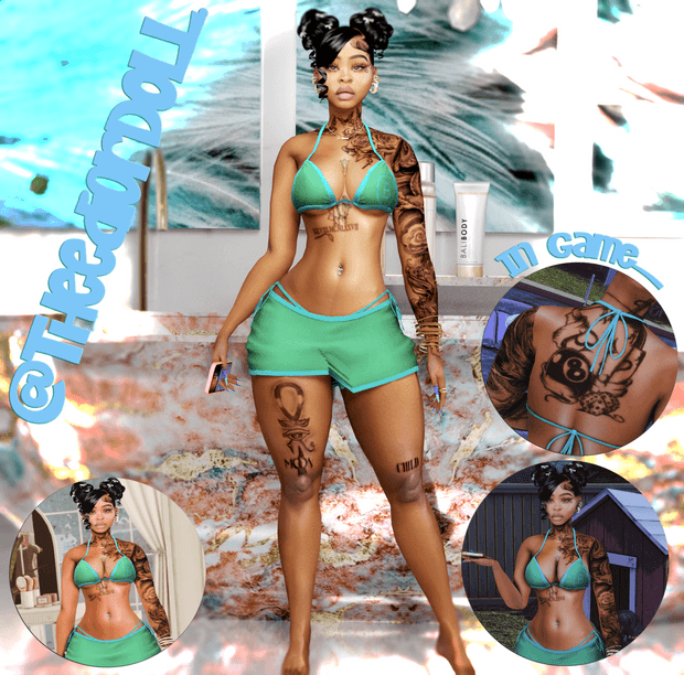 Hood Princess Tattoos