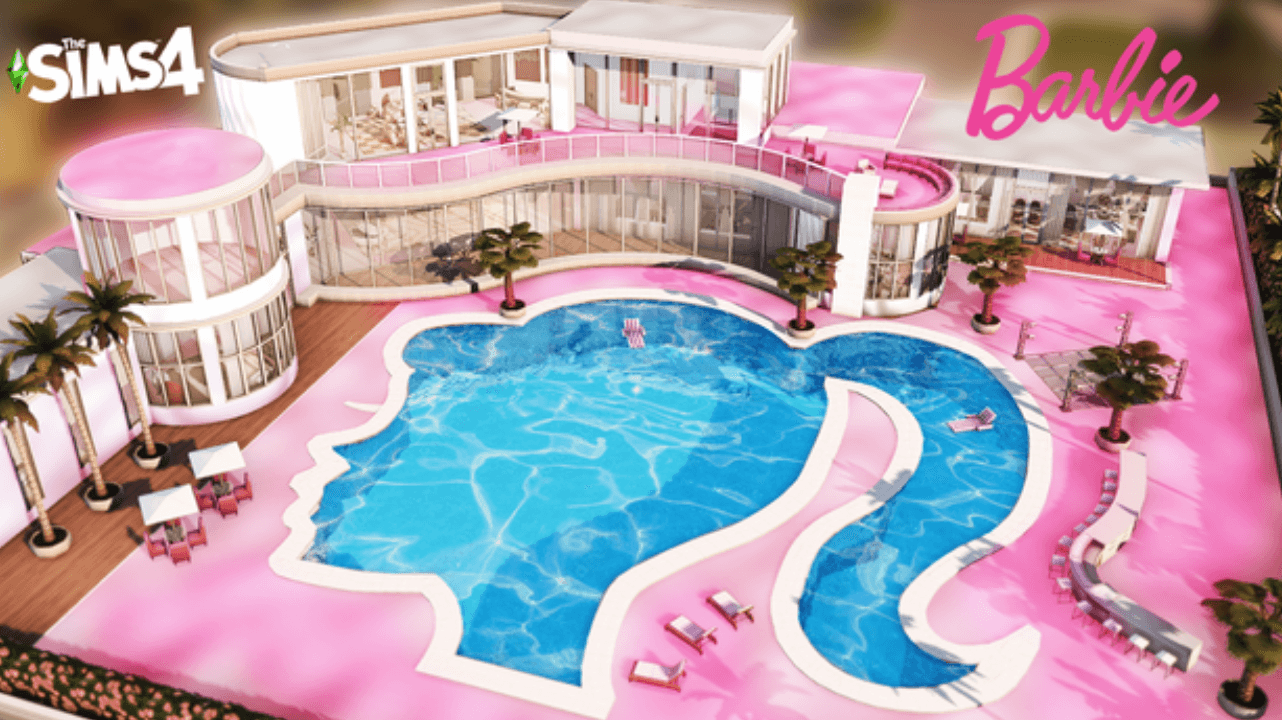 Barbie Pool Mansion