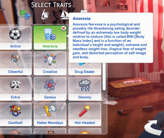 Anorexia Trait