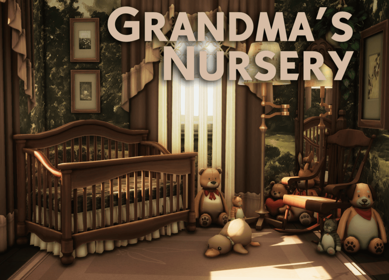 Grandma’s Sims 4 Nursery CC