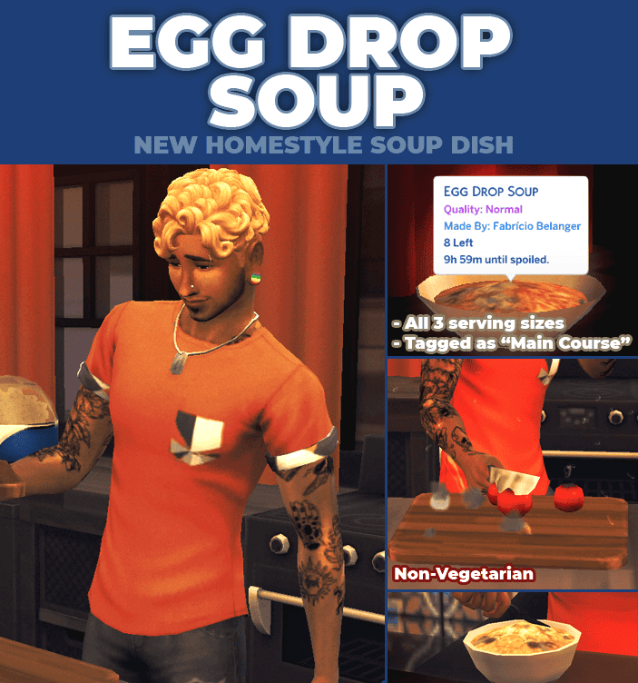 Sims 4 Egg Drop Soup