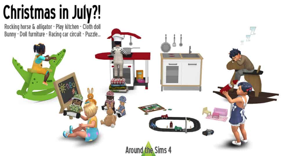 Sims 4 Functional Toddler Toy CC