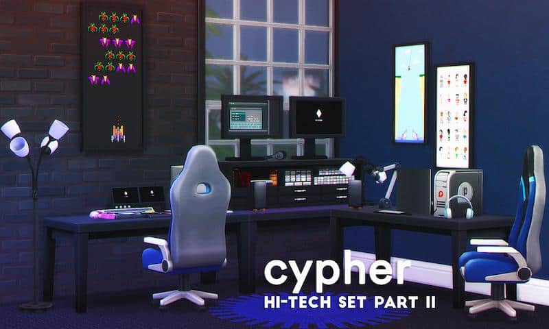 Cypher Sims 4 Gamer Clutter