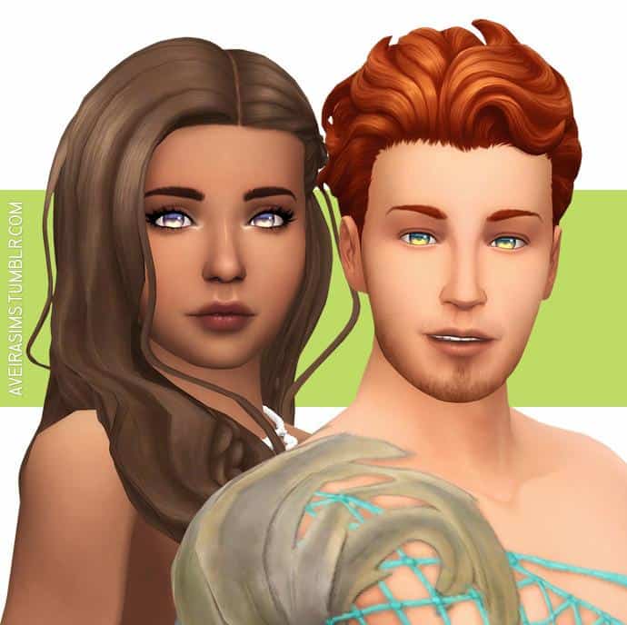 Default Eyes for Mermaids