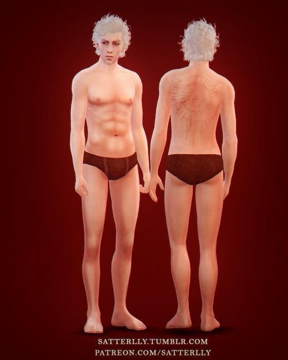 CC Skin, Eyes, & Teeth For Vampires