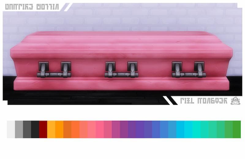 Sims 4 Vampire Coffin Recolors