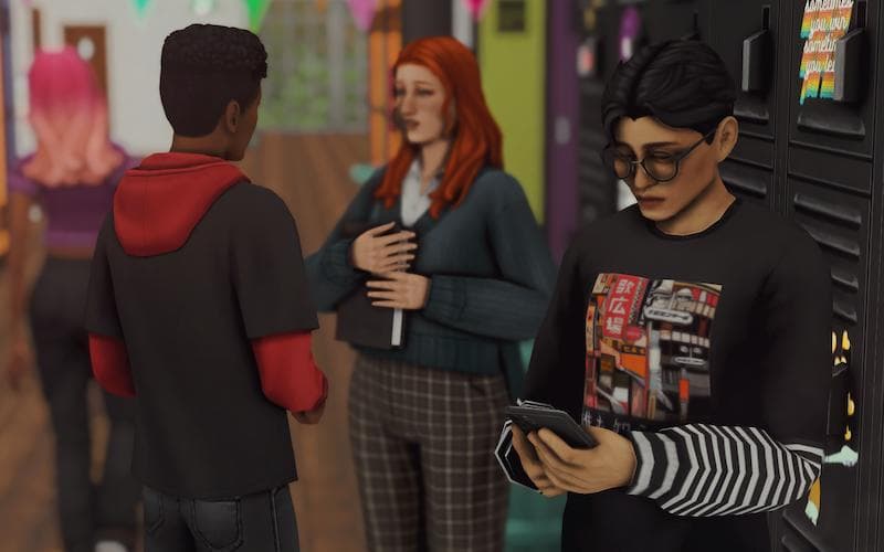 Sims 4 School Deco Sims - Image 2