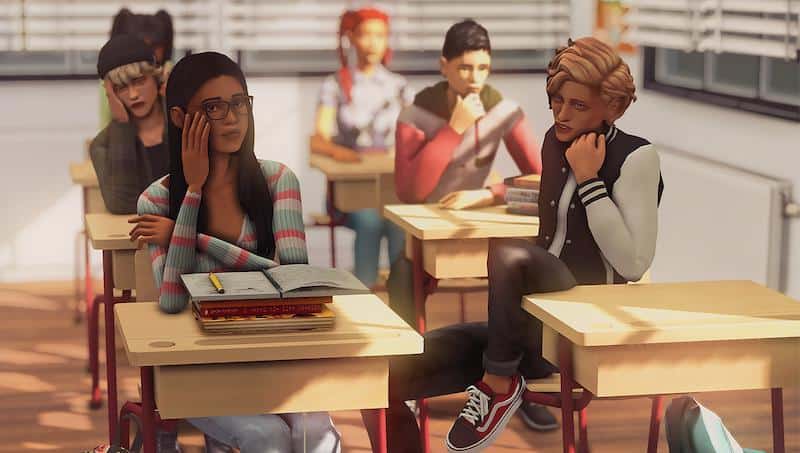Sims 4 School Deco Sims