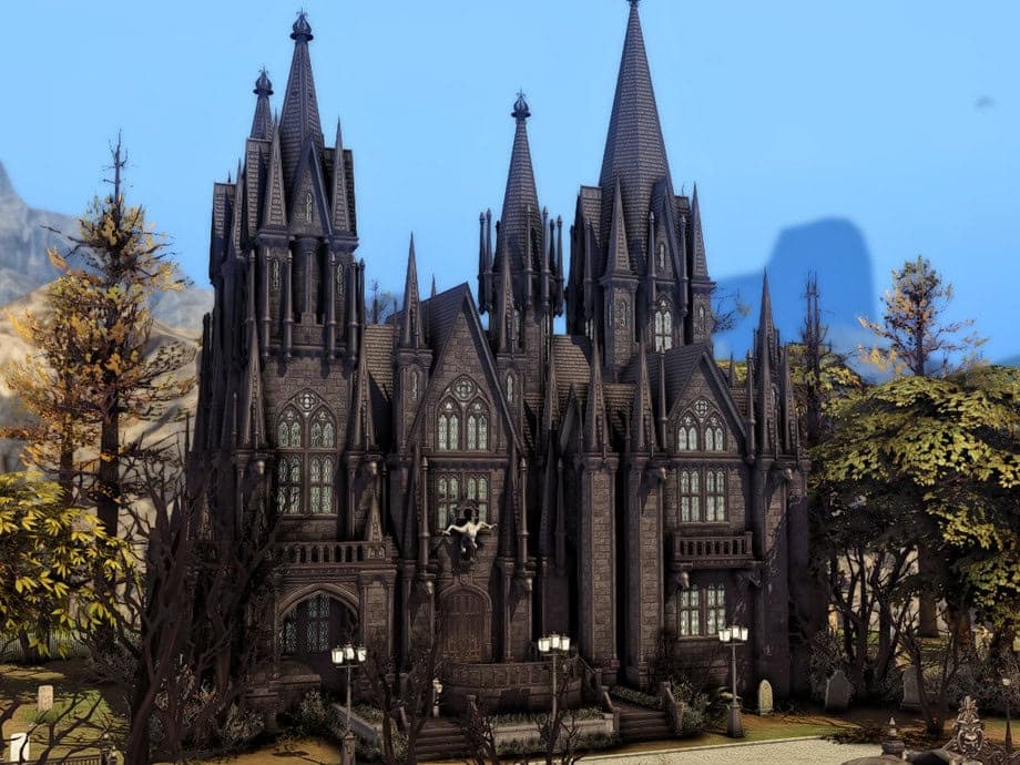 Vampire Gothic Castle With Dungeon