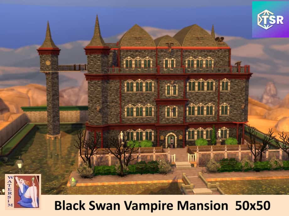 Ws Black Swan Vampire Mansion