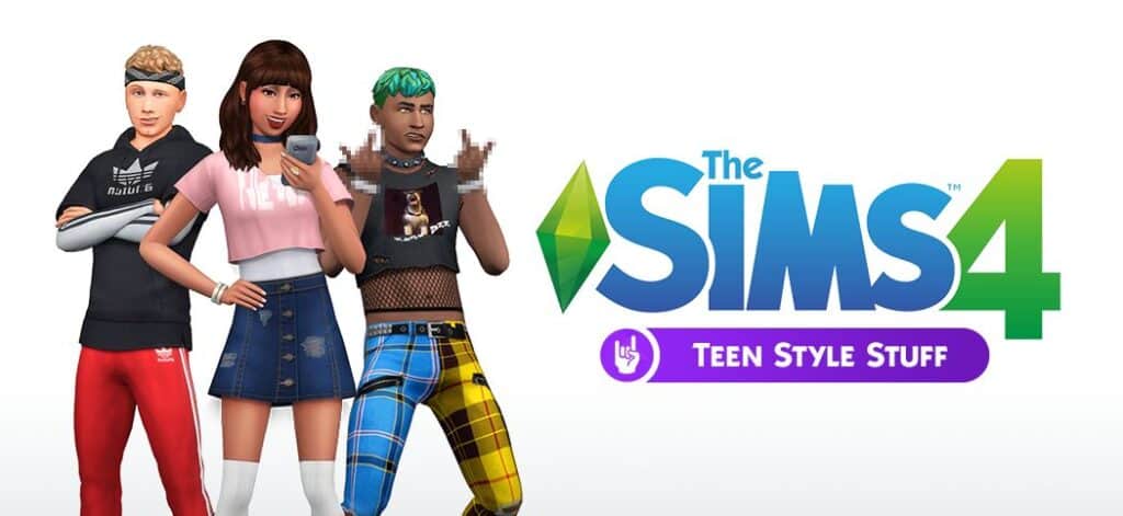 Sims 4 Teen Style Stuff Pack
