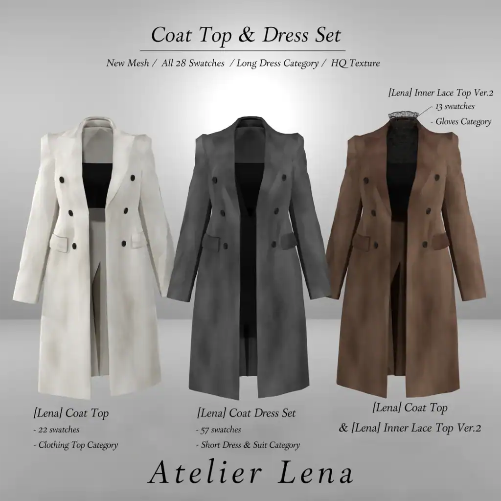 Coat Top And Dress