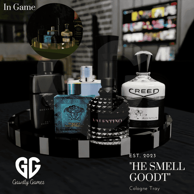 He Smell Goodt Cologne Tray