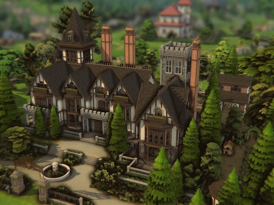Huge Country Mansion