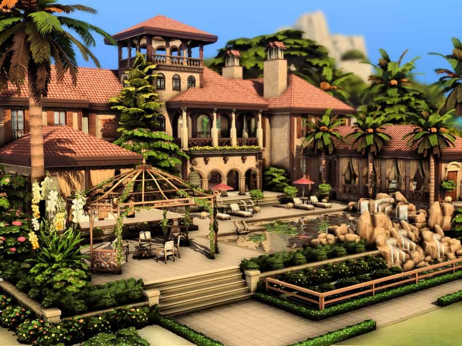 Mediterranean Mansion with Luxury Pool