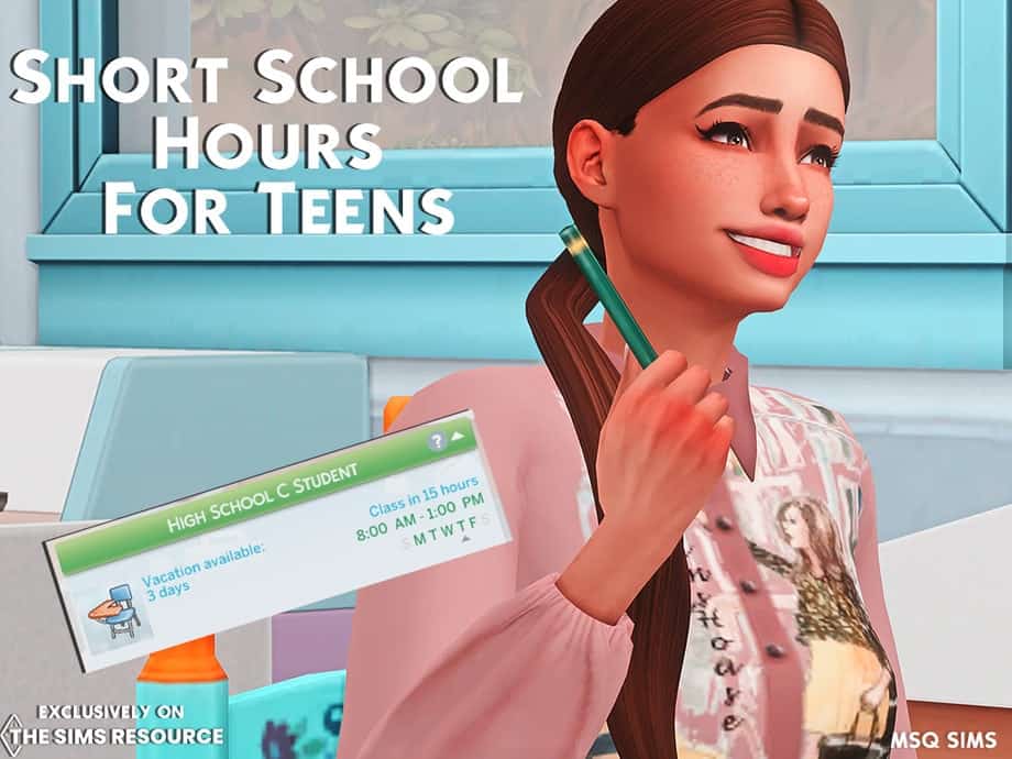 Short School Hours for Teenagers