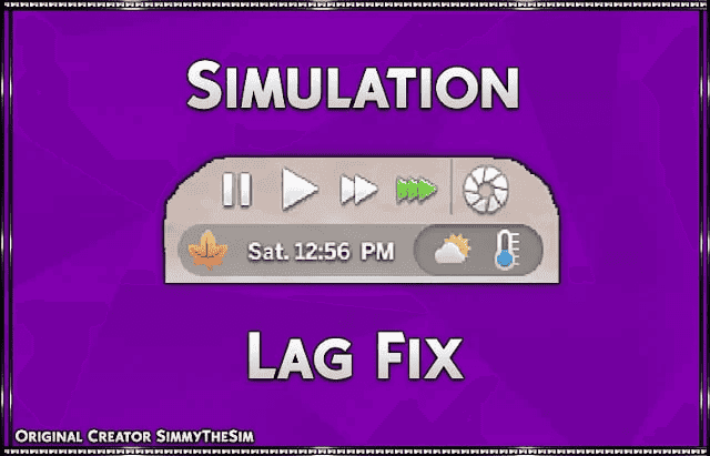 Simulation Lag Fix