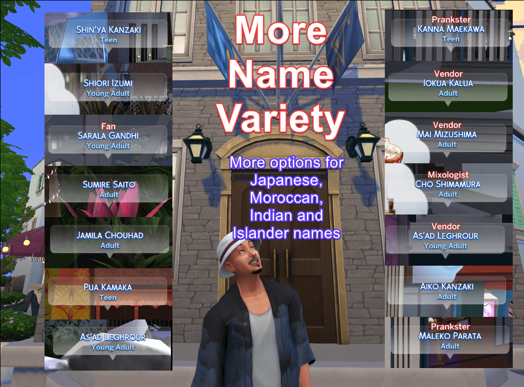 More Names Variety