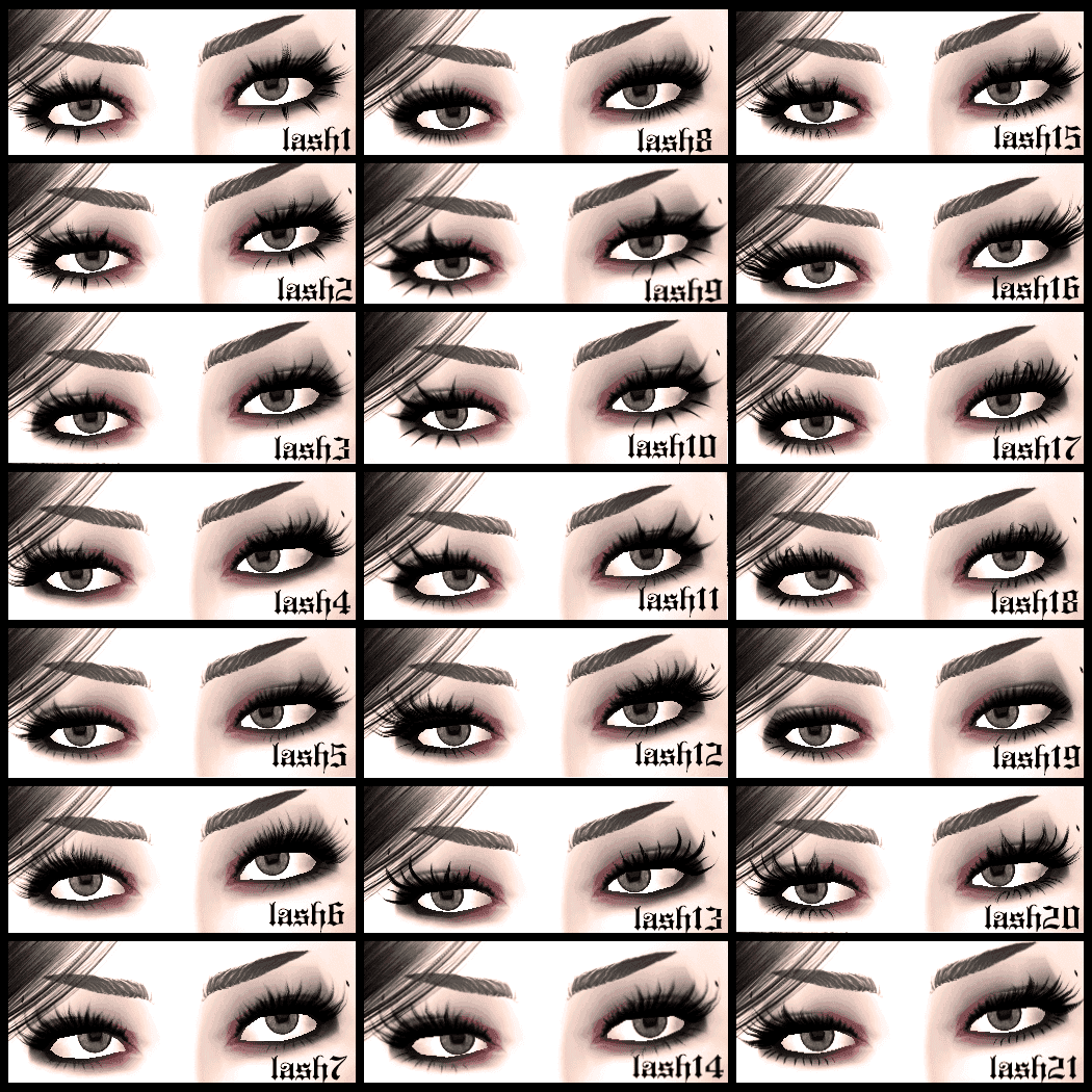 W0esies Eyelash Set