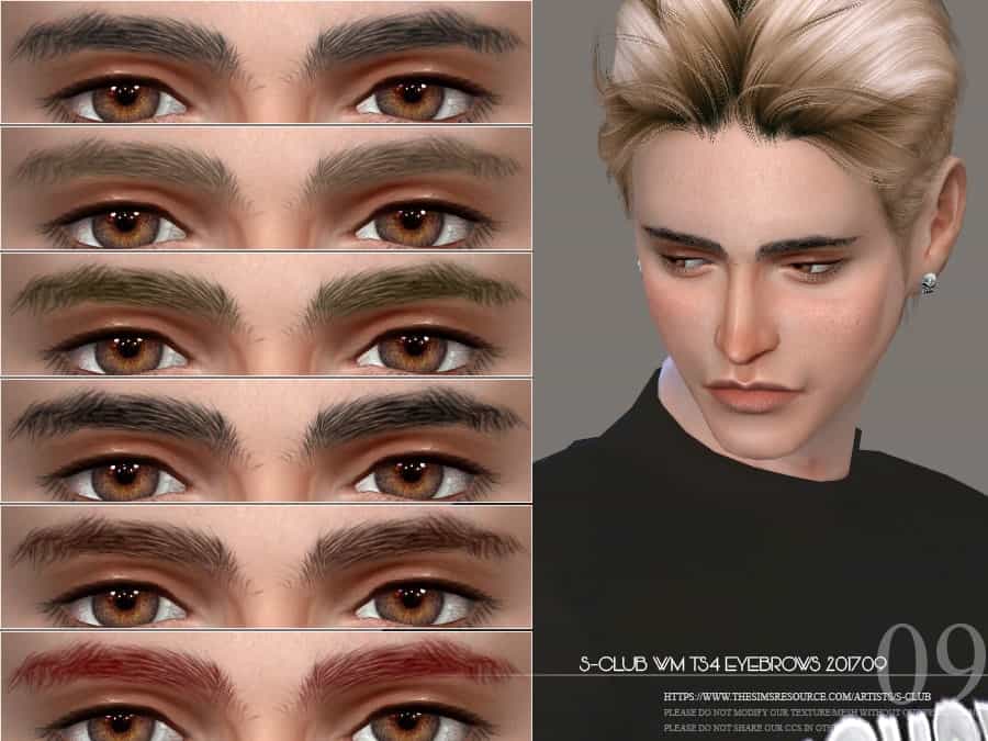 Ts4 Eyebrows M 201709