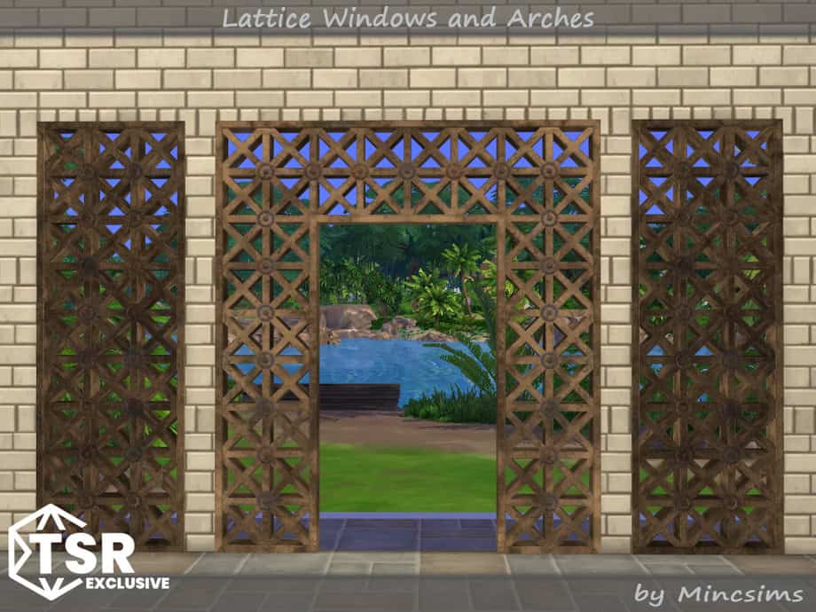 Lattice Windows and Arches