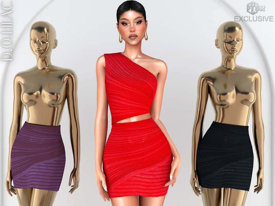 Stretch Mini Skirt