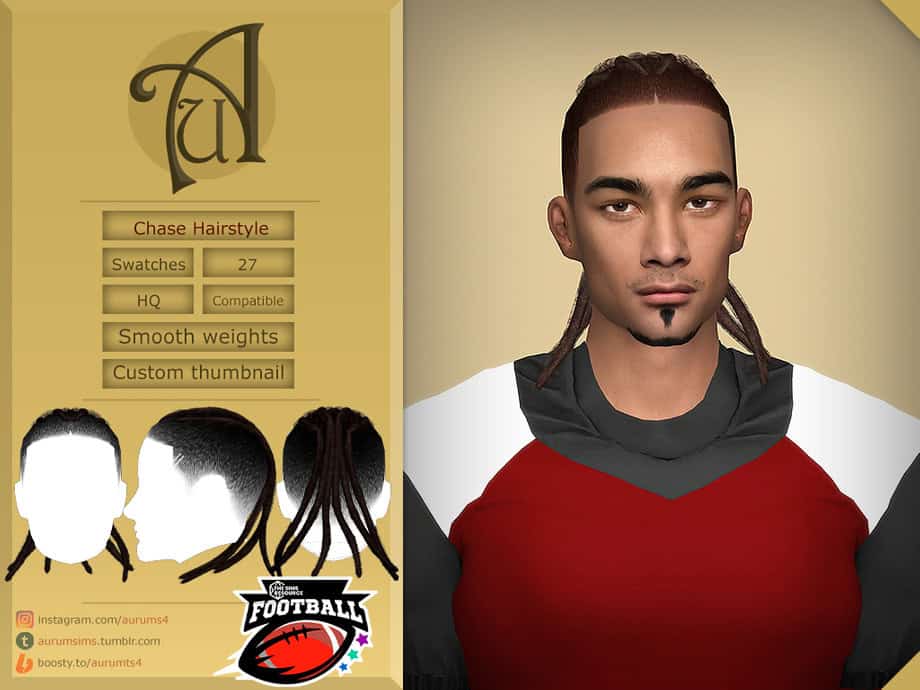 Football-Inspired Drop: Chase Hairstyle