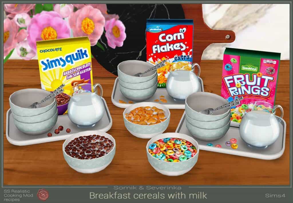 Breakfast Cereals With Milk