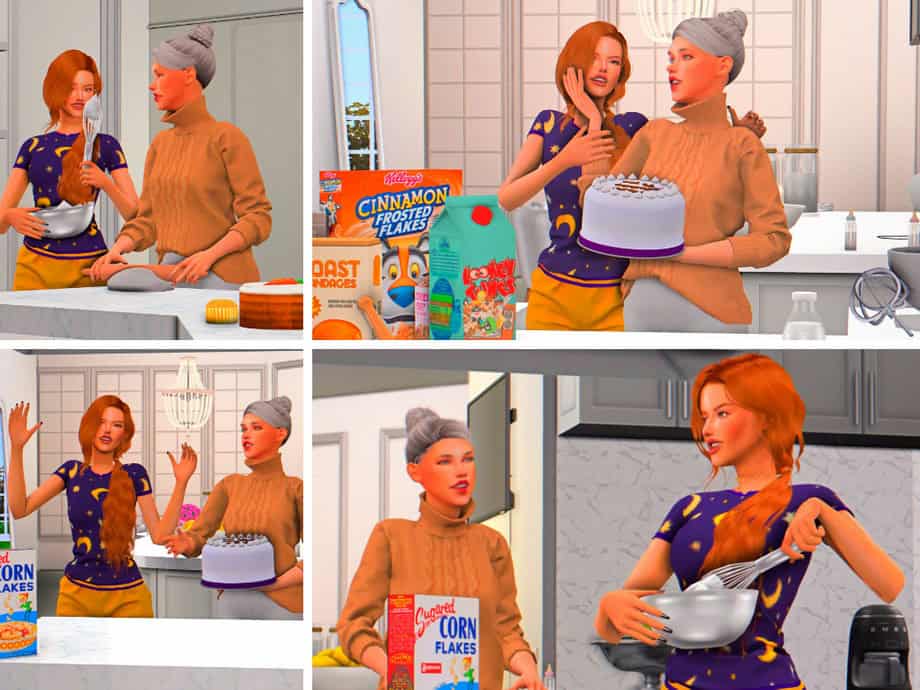 Bake Day Pose Pack
