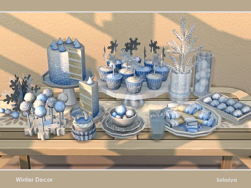 Winter Decor Set