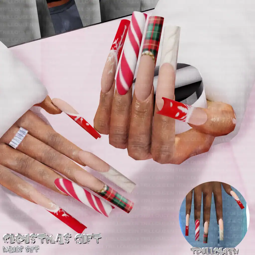 Trillqueen Free Christmas Gift Nails Set Blender