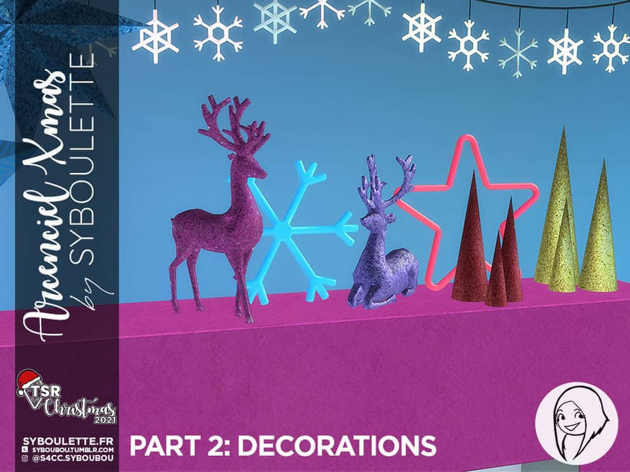 TSR Christmas 2021- Arcenciel Xmas Part 2: Decorations