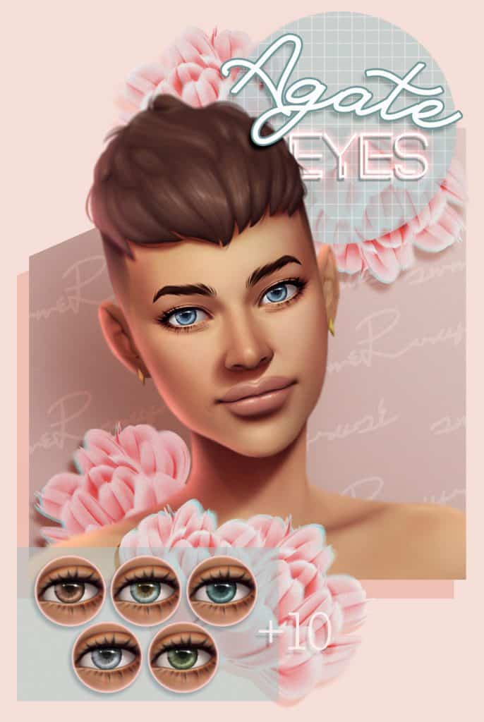 Agate Sims 4 Eyes