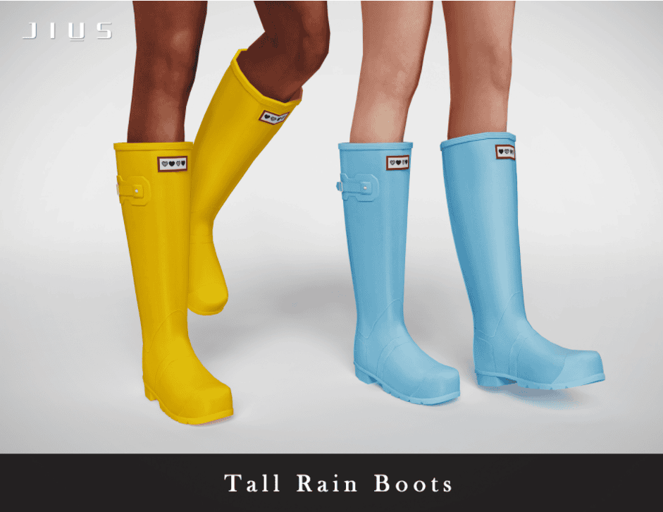 Sims 4 Rain Boots