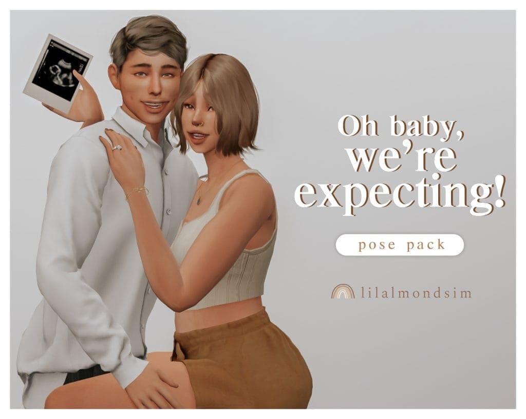 Sims 4 Ultrasound Couples Pregnancy Poses