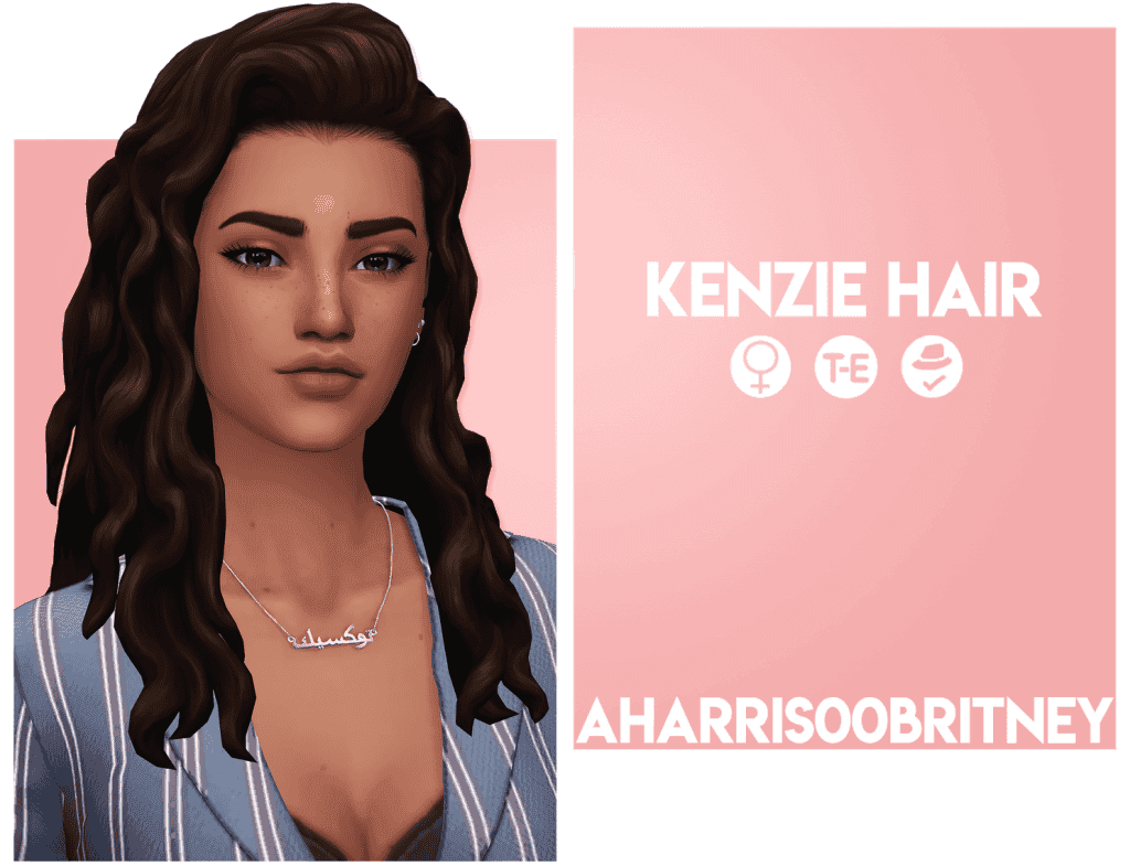 Sims 4 Curly Hair CC Female